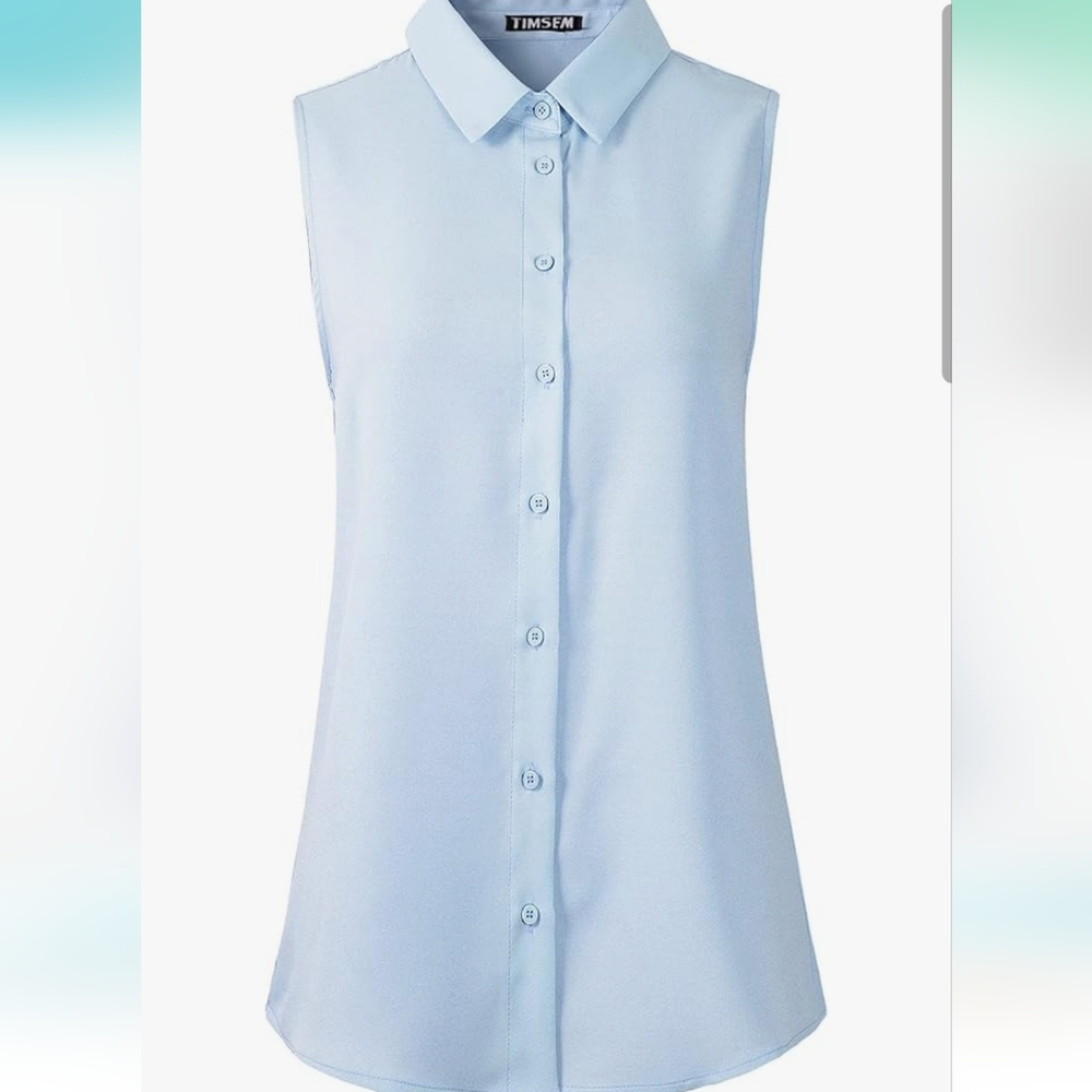 Timsem Womens sleeveless blouse